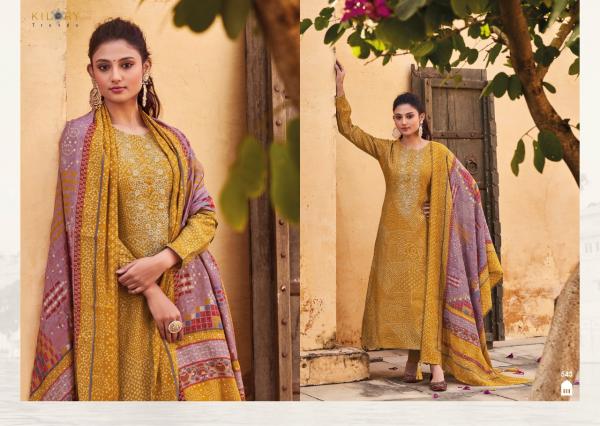 Kilory Silk Of Bandhej Fancy Viscose exclusive Designer Salwar Suit Collection